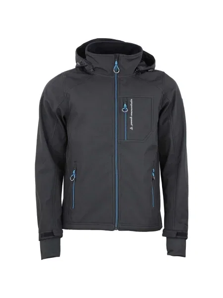 Geacă Peak Mountain softshell negru