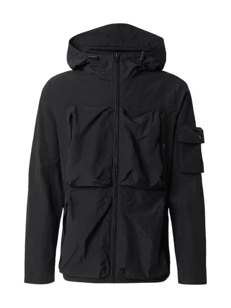 Lyle & Scott Geacă de primăvară-toamnă negru