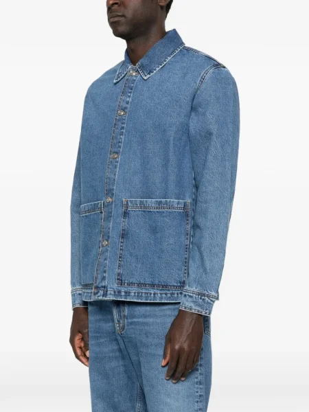 Риза Nn07 синьо