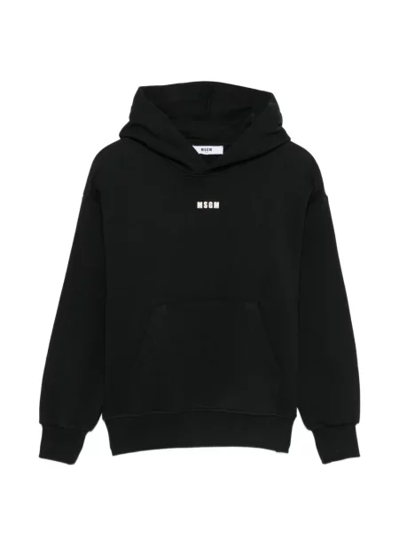 Bluza z kapturem dziecięca Msgm czarna