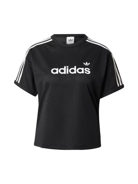 ADIDAS ORIGINALS Tricou negru alb