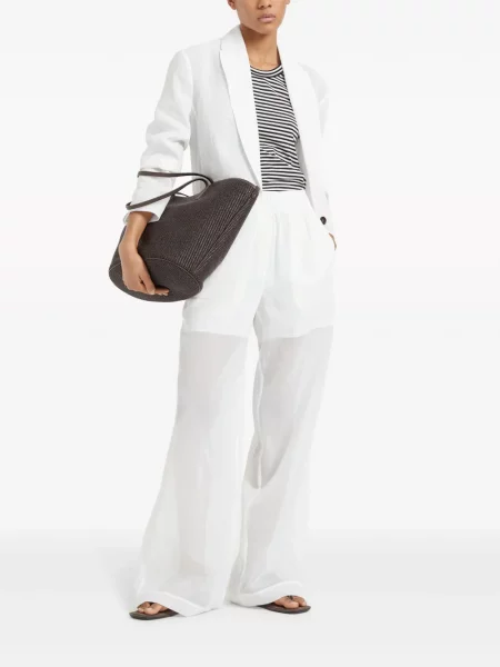Kelnės Brunello Cucinelli organza