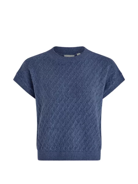 Pleteni top Varley plava