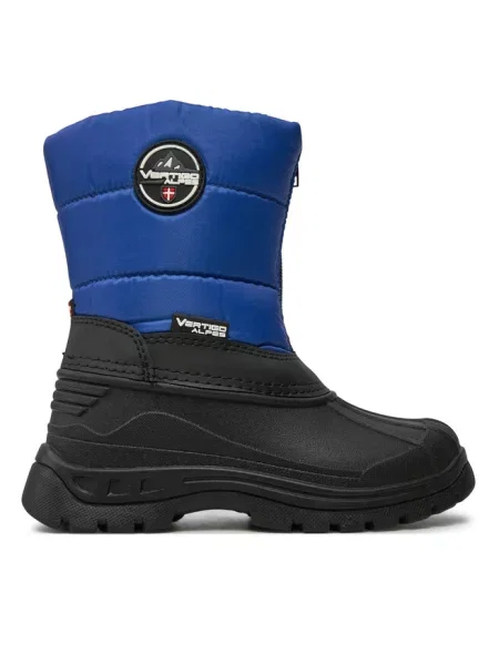 Śniegowce dziecięce Vertigo Alpes Oxford royal blue czarne