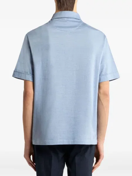 Polo Etro με κέντημα μπλε