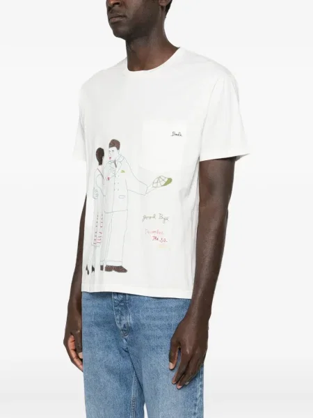 Tricou Bode alb