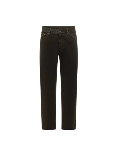 Jeansy Zegna brązowe