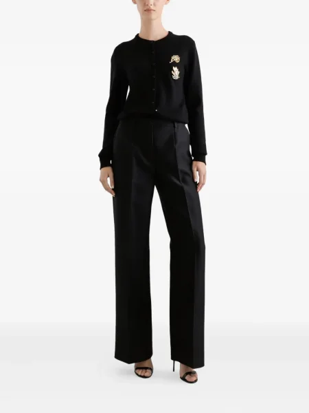 Pantaloni Dolce & Gabbana plisate negru
