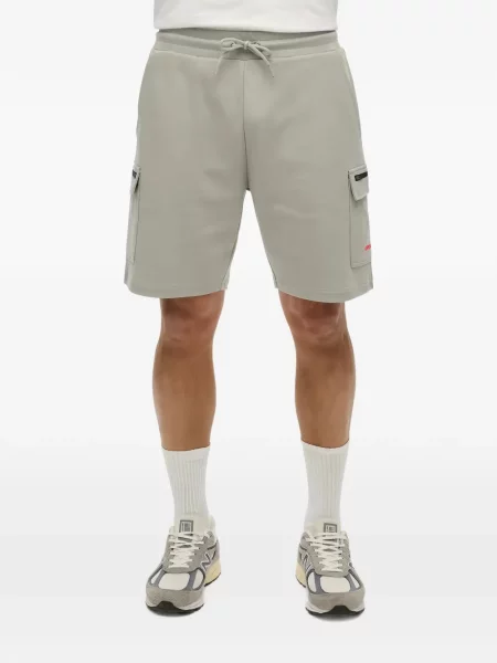 Šortky cargo Superdry sivá