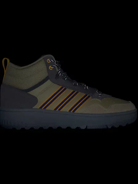 Кожаные кроссовки Adidas Hoops