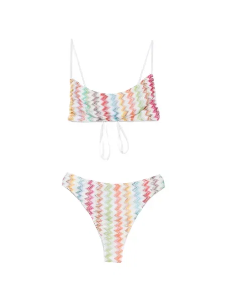 Kötött bikini Missoni fehér