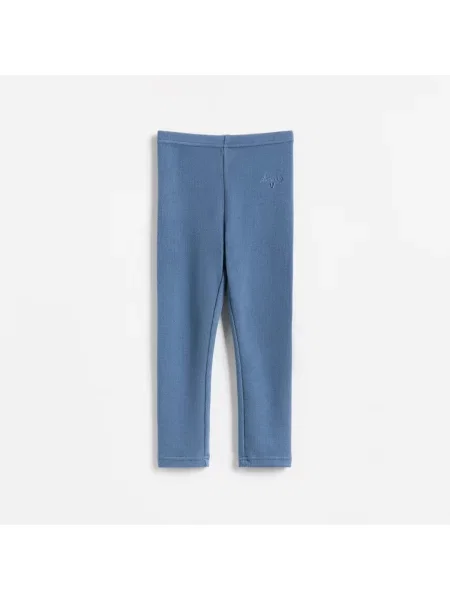 Reserved Leggings viszkózzal kék