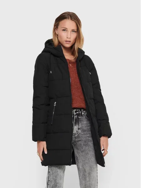 ONLY Παλτό χειμωνιάτικο Dolly Regular Fit μαύρο