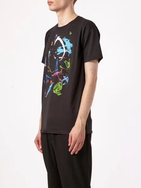Tricou Leclaireur cu imagine negru