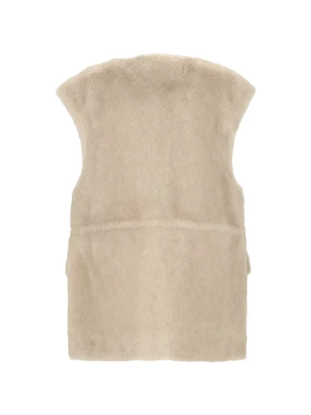 Reversibil vestă Urbancode cu blană