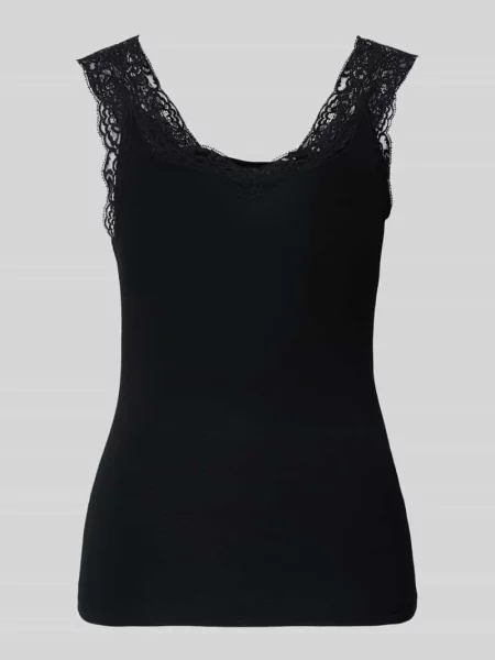 Top Pieces koronkowy czarny