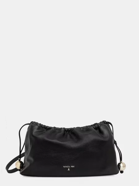 Patrizia Pepe geantă pentru femei din piele negru