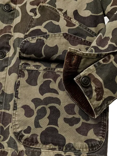 Jachetă cămașă Filson cu imagine cu model camuflaj verde