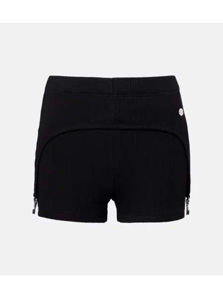 Pantaloni scurți Jean Paul Gaultier tricotate negru