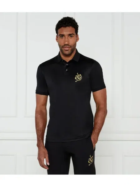 Emporio Armani Polo Lunar New Year negru