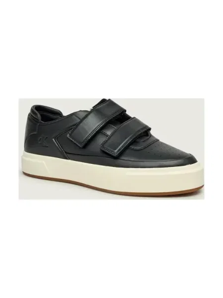 Calvin Klein Teniși din piele CUPSOLE negru
