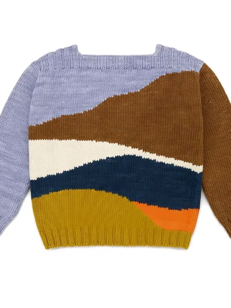 Sweter dziecięcy Misha & Puff niebieski