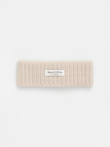 Вовняна пов'язка на голову Marc O'Polo бежевий