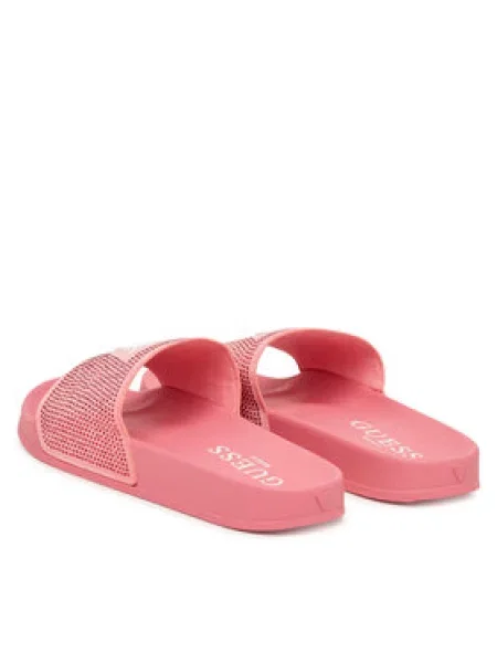 Šľapky Guess ružová