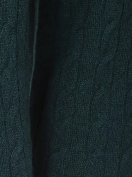 Pulover Drumohr cu decolteu rotund verde