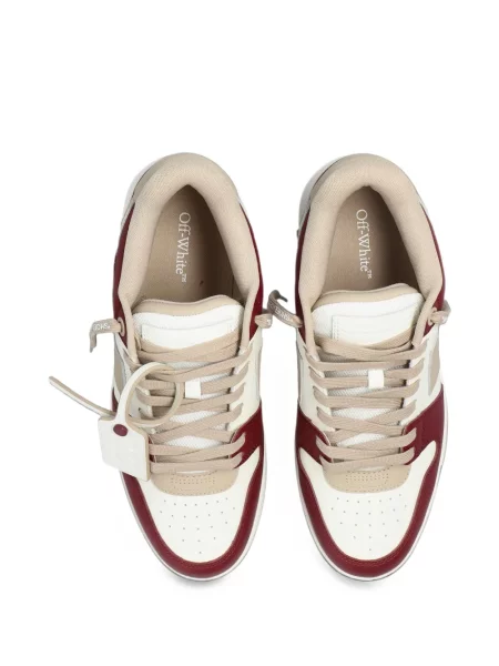 Sneakerși Off-white business alb