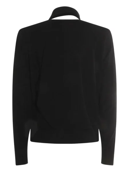 Pulover Zanone cu legături negru