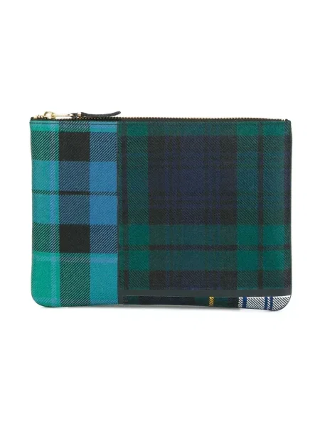 Portfel Comme Des Garcons klasyczny zielony
