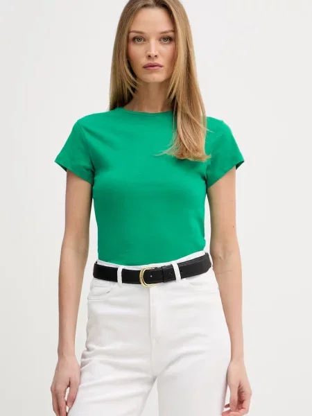 Tommy Hilfiger T-shirt basic zielona