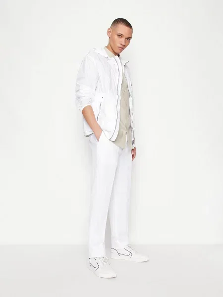 Рубашка Armani Exchange с коротким рукавом бежевая