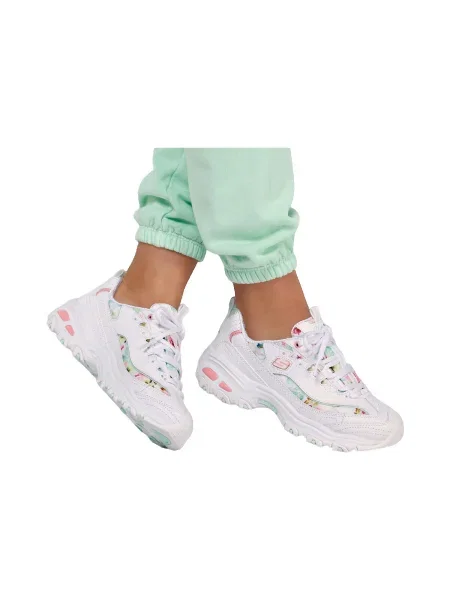 Sneakerși Skechers alb