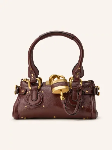 Chloé Kabelka Paddington Small crafty brown hnědá