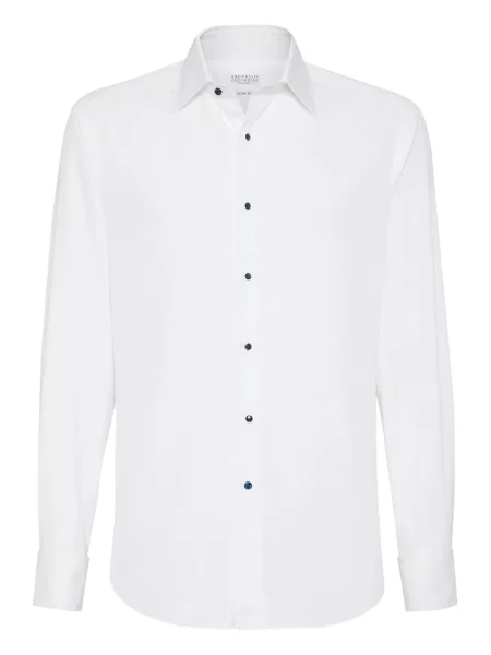 Košile Brunello Cucinelli bílá