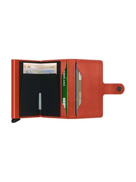 Kožená peněženka Secrid Miniwallet Original Orange oranžová