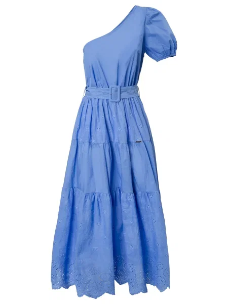 Influencer Koktejlové šaty královská modrá