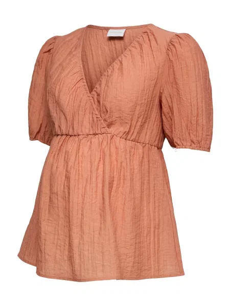 MAMALICIOUS Bluza MLNINNA pastelno oranžna