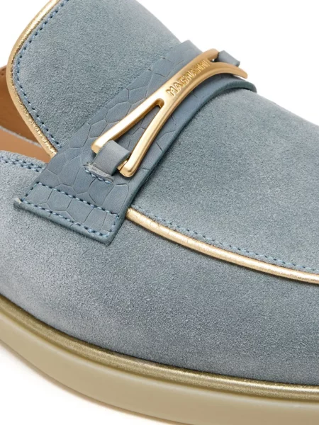 Papuci tip mules Magnanni albastru