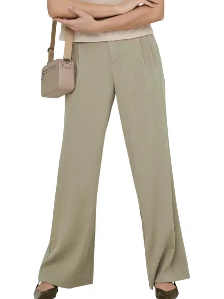 Pantaloni Jacqueline De Yong kaki