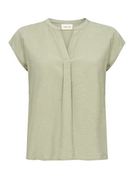 Cream Bluză pastel verde