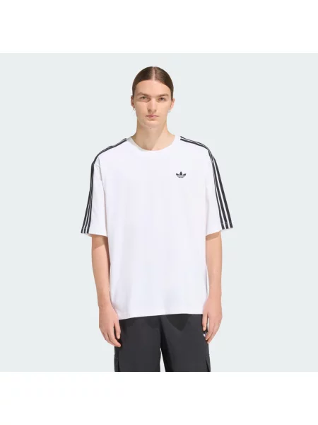 KOSZULKA ADICOLOR OVERSIZED biała