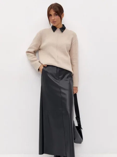 Джемпер TrikoBakh молочний текстиль