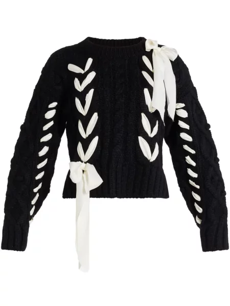 Pulover Loveshackfancy negru