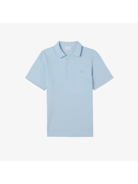 Классическое поло Lacoste голубое