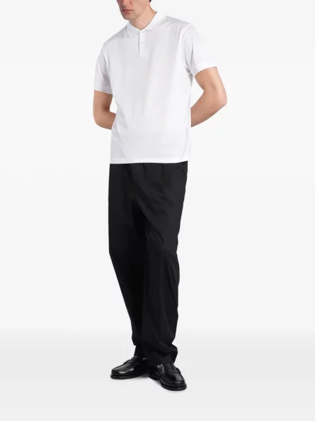 Scurt tricou polo Tokyo alb