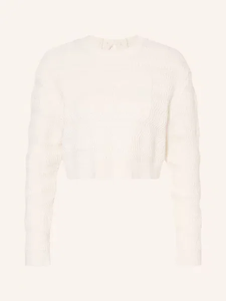 Tommy Jeans Krátký Svetr bílá