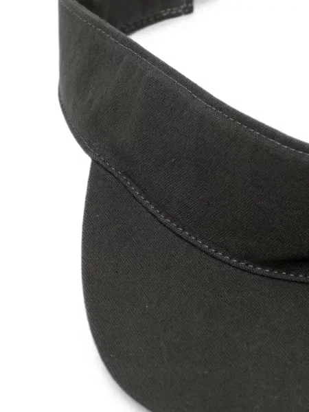 Șapcă Yohji Yamamoto din poplin gri